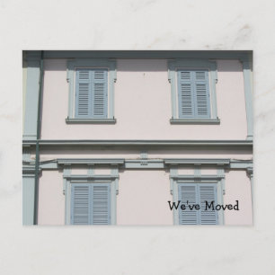 Carte Postale Faire-part Nouvelle adresse Nouveau domicile