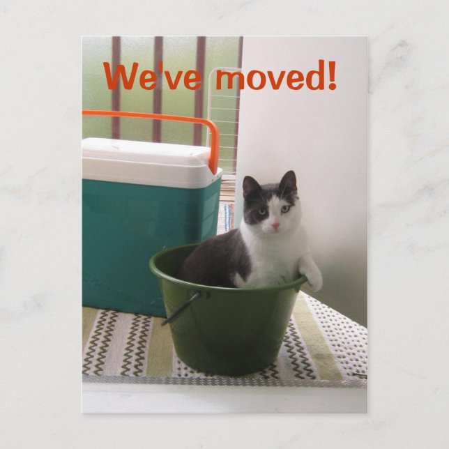 Carte Postale Faire-part Nouvelle Maison (Devant)