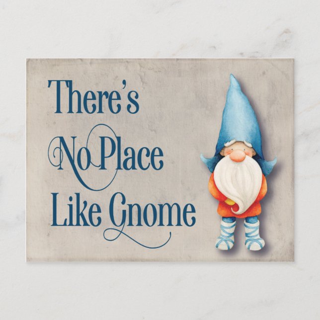 Carte Postale Faire-part Nouvelle maison gnome Nous avons déménagé Nouvelle (Devant)