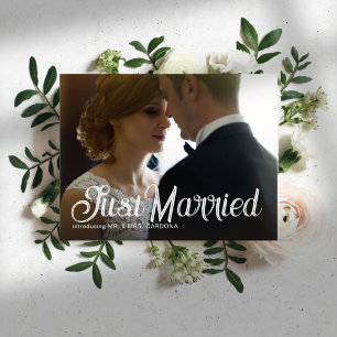 Carte Postale Faire-part Photo Casua Elopement