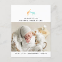 Photos d'éléphant de Giraffe moderne naissance