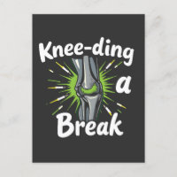 Pièce du genou Une rupture drôle de remplacement d