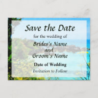 Plage à St. George Bermuda Enregistrer la date