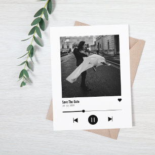 Carte Postale Faire-part Pochette d'album de musique chanson virale Sauvega
