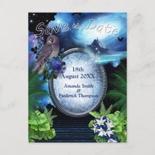Carte Postale Faire-part Portail Galaxy Enregistrer les dates
