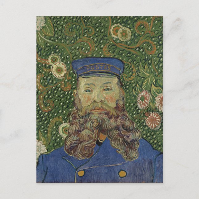 Carte Postale Faire-part Portrait de Van Gogh | de facteur Joseph Roulin II (Devant)