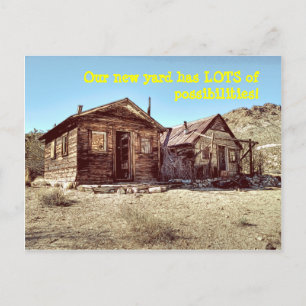 Carte Postale Faire-part Possibilités de triage avant amusant Changement d'