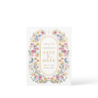 Prairie printanière fleurie et colorée Enregistrez