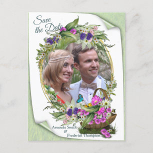 Carte Postale Faire-part Printemps de la Saint-Jean