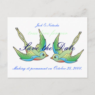 Carte Postale Faire-part Rendre l'amour vrai permanent