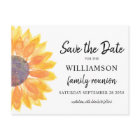 Réunion de famille florale, sauvegardez la date