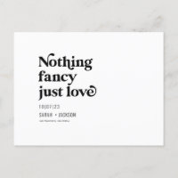 Rien de sophistiqué juste de l'amour, Moderne enre