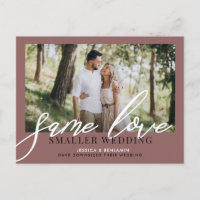 Same Love Smaller Wedding | Mise à jour de mariage