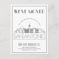 San Antonio Moderne Deco | Changement d'adresse