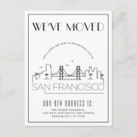 San Francisco Moderne Deco | Changement d'adresse