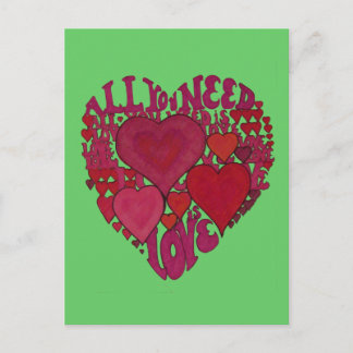 Carte Postale Faire-part sauvegarder la date