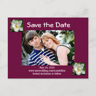 Carte Postale Faire-part Sauvegarder la date