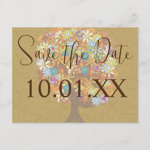 Carte Postale Faire-part Sauvegarder la date - -