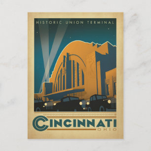 Carte Postale Faire-part Sauvegarder la date   Cincinnati, OH