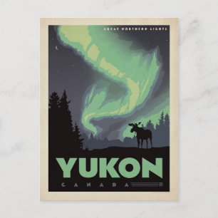 Carte Postale Faire-part Sauver la Date   Yukon, Canada 2