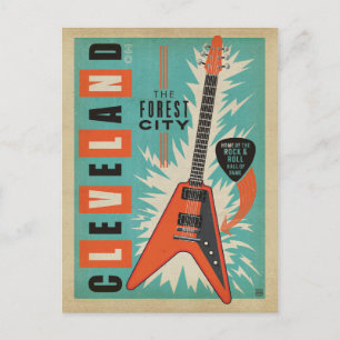 Carte Postale Faire-part Sauvez la date   Cleveland, OH