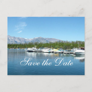 Carte Postale Faire-part Sauvez la date, Grand Teton National Park.