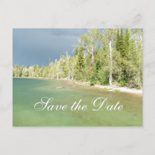 Carte Postale Faire-part Sauvez la date, Grand Teton photo paysage