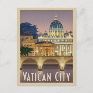 Carte Postale Faire-part Save the date   Italie, Rome - Vatican