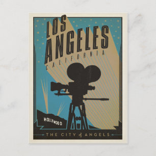 Carte Postale Faire-part Save the date   Los Angeles, CA