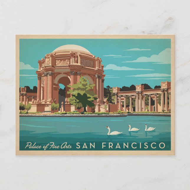 Carte Postale Faire-part Save the date | San Francisco, CA 2 (Devant)