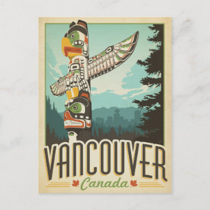 Carte Postale Faire-part Save the date   Vancouver, Canada