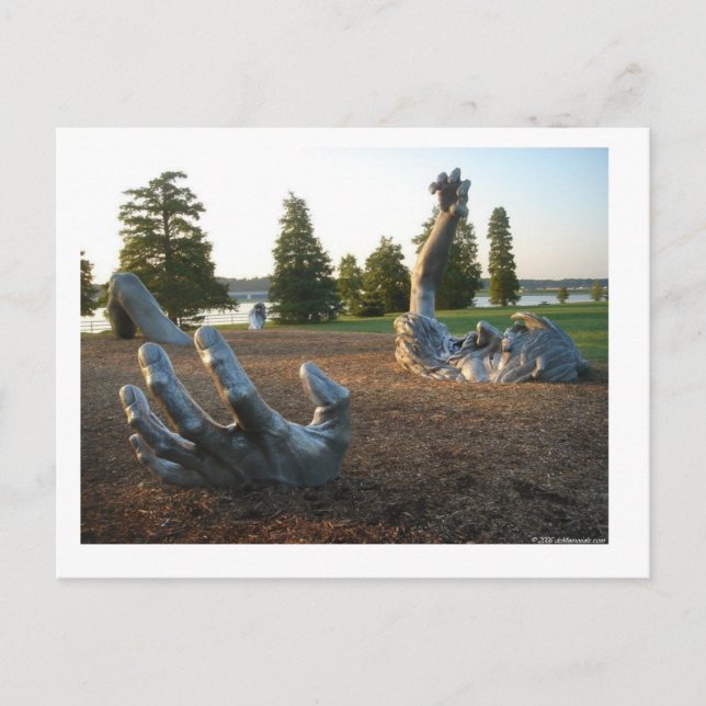 Carte Postale Faire-part Sculpture éveillante à Washington, D.C. (Devant)