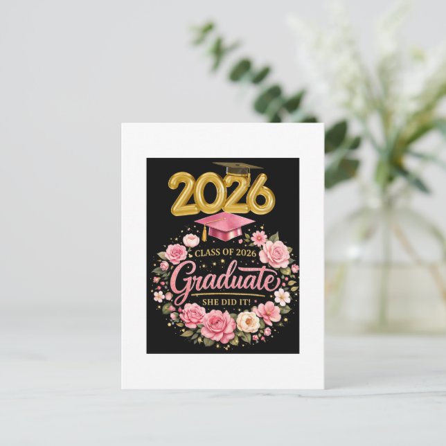 Carte Postale Faire-part T-Shirt (Debout devant)