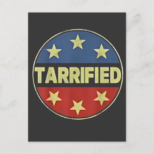 Carte Postale Faire-part Tarré Anit Trump Patriotique Américain
