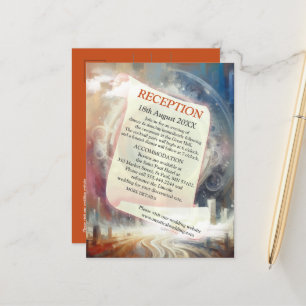 Carte Postale Faire-part Thèmes de Fantaisie Spirituelle Métaphysique Intem