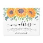 Tournesol Nouvelle adresse Déplacement