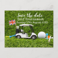 Tournoi de golf Drapeau Union Jack de sauvegarde d