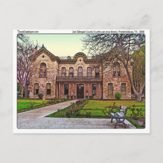 Carte Postale Faire-part Tribunal de Gillespie Cie. (vieux),