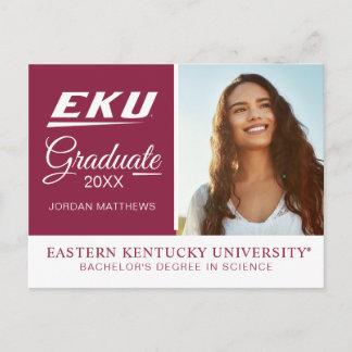 Carte Postale Faire-part Université du Kentucky oriental | EKU