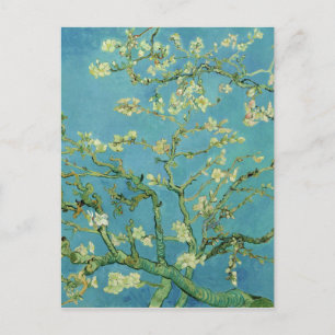 Carte Postale Faire-part Van Gogh   Fleur d'amande   Nouvelle adresse