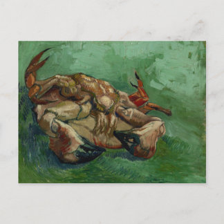 Carte Postale Faire-part Van Gogh | Le crabe sur son dos | Changement d'adr