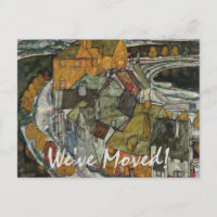 Ville de l'île par Egon Schiele, Changement d'adre