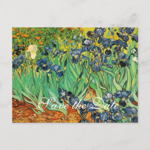 Carte Postale Faire-part Vincent van Gogh,Iris