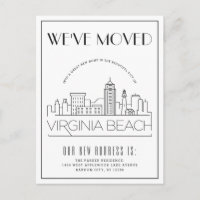 Virginia Beach Moderne Deco | Changement d'Adresse