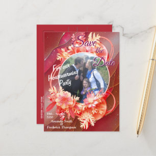 Carte postale Faire-part Viva Magenta 2023