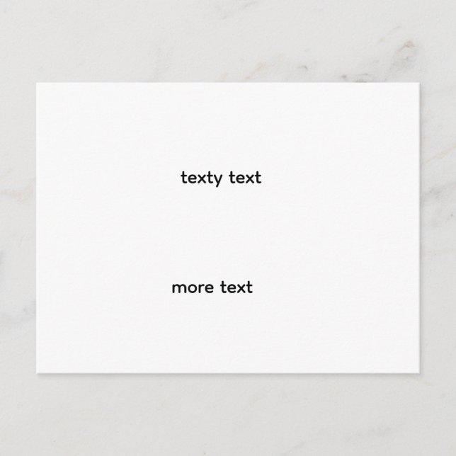 Carte Postale Faire-part waefwef (Devant)