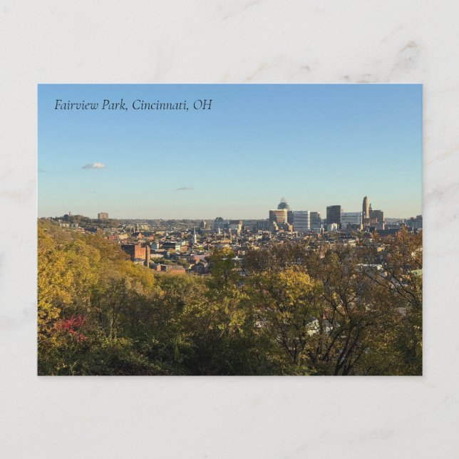 Carte Postale Fairview Park Cincinnati Postcard (Devant)