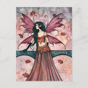 Carte postale Fairy Automne par Molly Harrison
