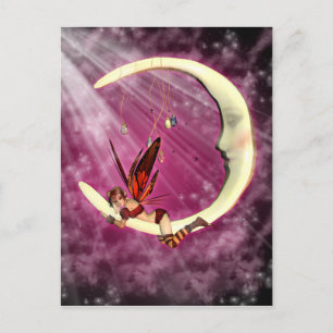 Carte postale Fairy de janvier