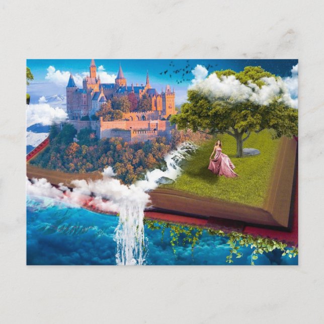 Carte Postale Fairy Tale Woman (Devant)
